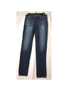 AE Super Stretch Denim Jegging Wmns Sz 2 Long